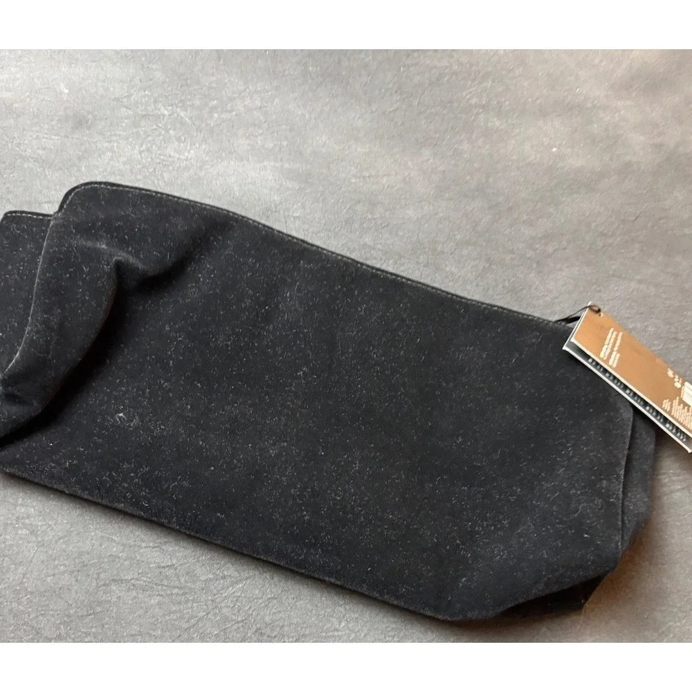 GHD Heat Resistant Styler Travel Bag Black Velvet Hair Straightener Case NWT